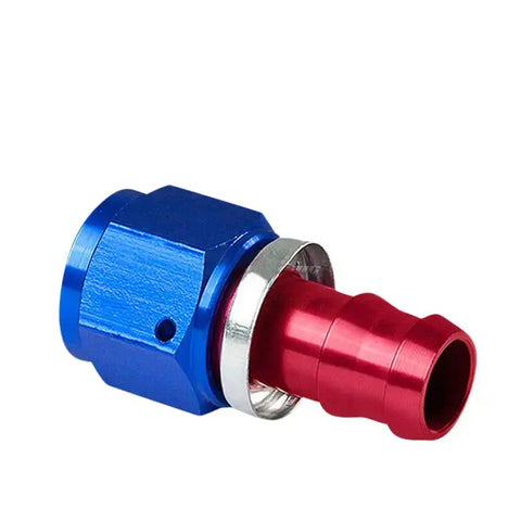 -10An An10 10-An Thread Swivel Oil/Fuel/Gas Line Hose End Push-On Male Fitting DNA MOTORING