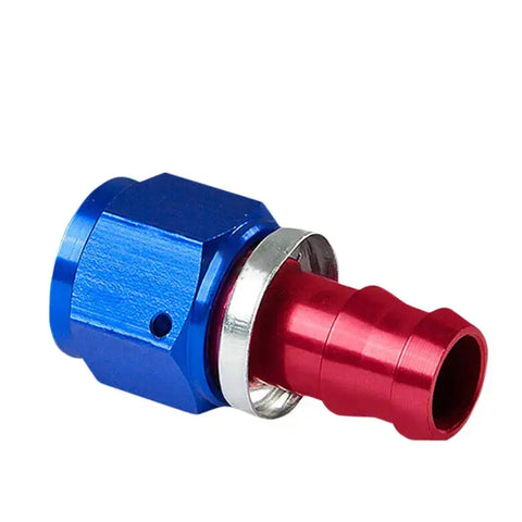 -12An An12 12-An Thread Swivel Oil/Fuel/Gas Line Hose End Push-On Male Fitting DNA MOTORING