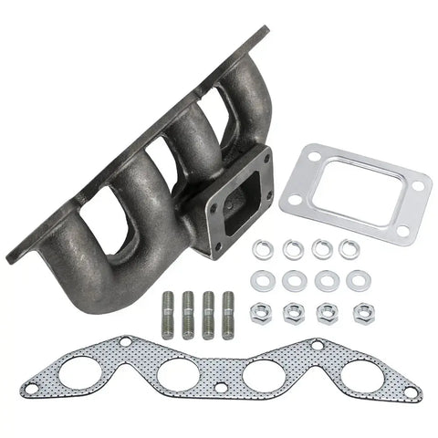 Exhaust Manifold w/ Gasket compatible for ACURA EL for HOND CIVIC 1.7L 2001-2005 Cast Iron MAXPEEDINGRODS