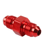 An3 An-3 Male Straight Coupler Adapter Flare Red Gas/Oil/H20 Anodized Fitting DNA MOTORING
