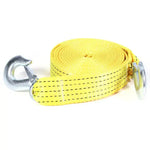 Heavy Duty Tow Winch Strap 2"x 20' Rope Hook Car Boat Trailer 6600Lb Max Towing ECCPP