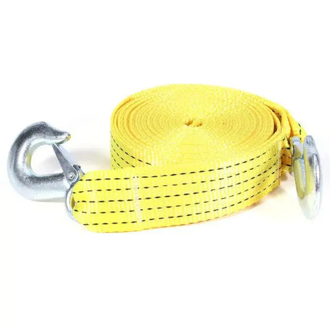 Heavy Duty Tow Winch Strap 2"x 20' Rope Hook Car Boat Trailer 6600Lb Max Towing ECCPP