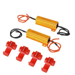 2X Led/Hid Headlight Anti Flickering Hyper Flashing Blinking Resistor Canceller DNA MOTORING