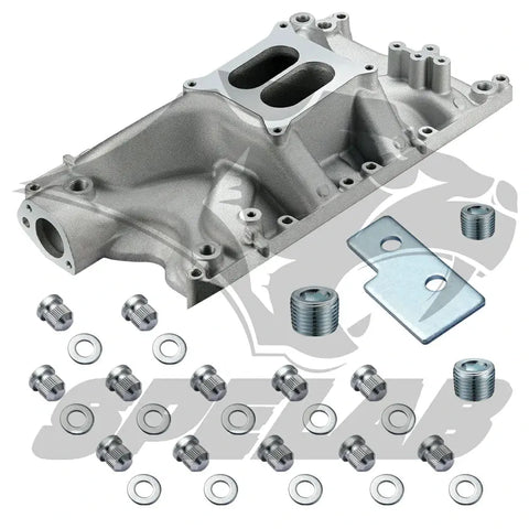 Intake Manifold Mopar Small Block V8 Crosswind Dual Plane| SPELAB SPELAB