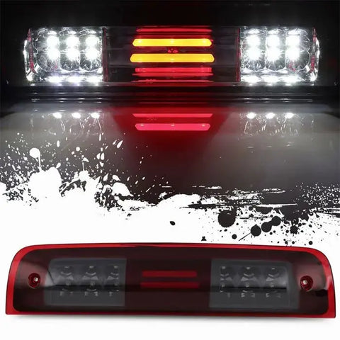 LED 3rd Brake Light Cargo Lamp Black Housing Red Fit For 2011-2018 Ram 3500 ECCPP