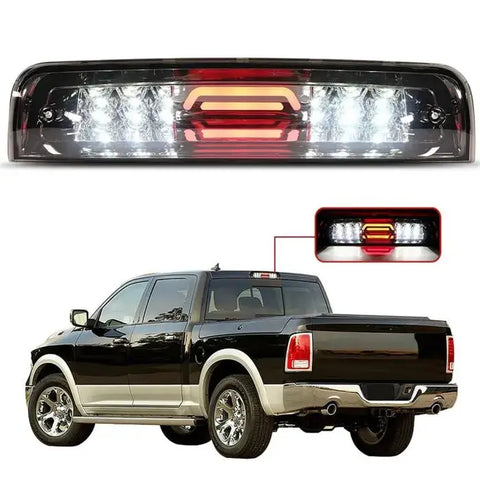 LED Third Brake Light Stop Lamp For 10-17 Dodge Ram 2500 55372082AC Smoke Lens ECCPP