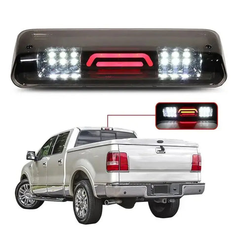 LED Third Brake Light+Cargo Lamp For 07-10 Ford Explorer Sport Trac Smoke Lens ECCPP