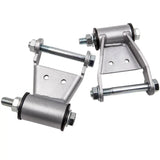 Leaf Spring Rearward Shackle Bracket Kit compatible for GMC Sierra 1500 HD Yukon XL MAXPEEDINGRODS1