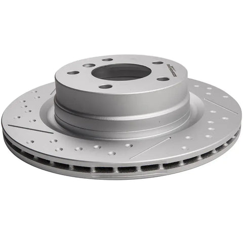Left Driver Sides Spoke Rear Brake Rotors Dics compatible for BMW 316i 320i F30 420i F32 MaxpeedingRods