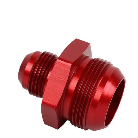 Red Aluminum 12An Male To 20-An Flare Reducer Coupler Union Fitting Hose/Line DNA MOTORING