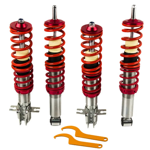 Lowering Suspenion Coilovers compatible for VW Rabbit / Compatible for Golf MK1 models 1980-1994 MAXPEEDINGRODS