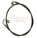 Master To Slave Cylinder Complete Stainless Clutch Line For 06-15 Honda Civic Si JackSpania Racing