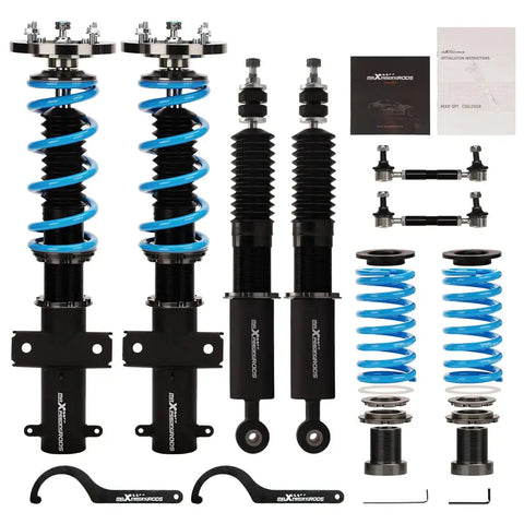 Maxpeedingrods COT6 24 Way Damper Adjustable Coilover Kit compatible for Ford Mustang 05-14 MAXPEEDINGRODS