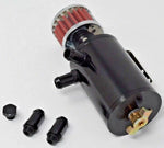 Motor K Baffled Engine Oil Catch Can Reservoir Tank Breather Oil Separator Turbo JackSpania Racing