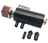 Motor K Swap Aluminum Oil Catch Can Reservoir Tank With Breather Filter Baffled JackSpania Racing
