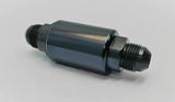 Motor K Swap An6 100 Micron Black Aluminum Inline Fuel Filter Petrol Universal JackSpania Racing