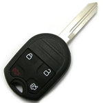 New 4 Button Replacement Remote Head Key Fob 80 Bit Keyless Entry Uncut for Ford ECCPP