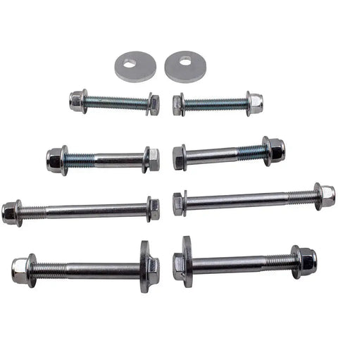 New Control Arms Cam Bolts and Hardware Mounting Kit compatible for Dodge Ram 1500 2500 03-09 MAXPEEDINGRODS