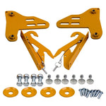 New Quick release Front Bumper Wind Splitter Support Brackets For civic integra MAXPEEDINGRODS