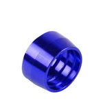 Blue Anodized 6-An 3/8" Tube Olive Insert Fitting  Ptfe/Nylon Hose Tubing DNA MOTORING