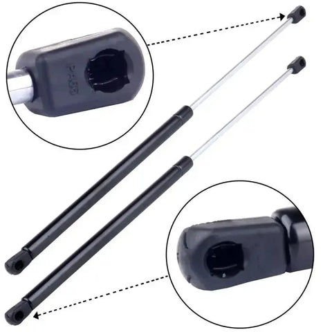 2x Rear Hatch Lift Supports For Volkswagen Beetle 1998-2010 W/O Spoiler 4325 ECCPP