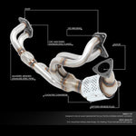 Factory Replacement Catalytic Converter <BR>06-12 Subaru Outback Legacy Impreza 2.5L Non-Turbo