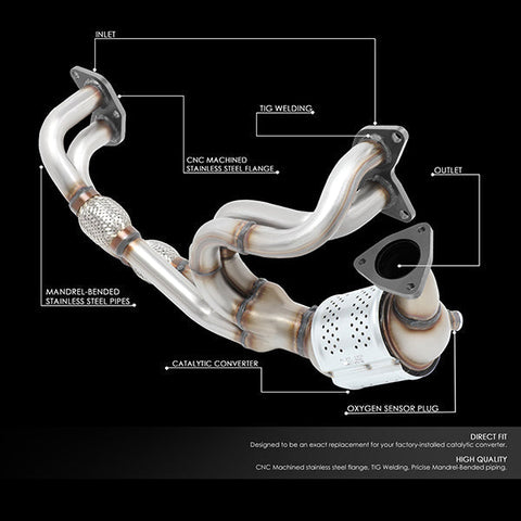 Factory Replacement Catalytic Converter <BR>06-12 Subaru Outback Legacy Impreza 2.5L Non-Turbo