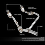 Factory Replacement Catalytic Converter <BR>07-09 Jeep Wrangler JK 3.8L