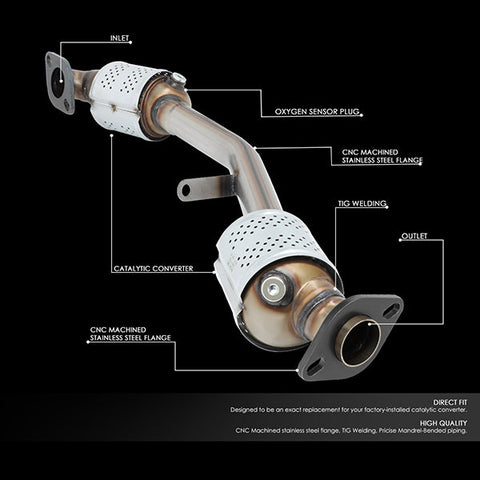 Factory Replacement Catalytic Converter <BR>02-05 Subaru Impreza 00-05 Legacy 2.5L (Non-Turbo)