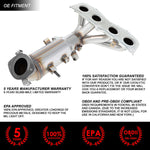 Factory Replacement Catalytic Converter <BR>02-06 Toyota Camry 2.4L Solara