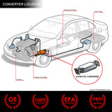 Factory Replacement Catalytic Converter <BR>05-07 Chevy Cobalt Saturn Ion 2.2L 2.4L AT