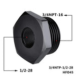 Oil Filter Threaded Adapter 5/8-24 To 3/4-16 NPT 5-8/24 To 13/16-16NPT Pipe Reducer Port Plug SPELAB
