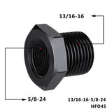 Oil Filter Threaded Adapter 5/8-24 To 3/4-16 NPT 5-8/24 To 13/16-16NPT Pipe Reducer Port Plug SPELAB
