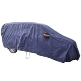 Portable Full Car Cover Sun UV Dust Rain Snow Resistant Waterproof Cover MAXPEEDINGRODS