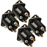 4x 12V Solenoid Switch 1013609 for Club Car compatible for DS 1984-Up/Precedent Gas compatible for Golf Cart MAXPEEDINGRODS