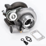 GT2871 GT2860 SR20 CA18DET Upgrade Turbo Tubocharger 350HP 0.6 A/R 0.64 A/R 5-Bolt Flange Universal Oil+Water Cooling MAXPEEDINGRODS1