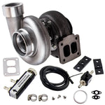 GT45 T4 V-Band 1.05 A/R 98mm Huge 600+HPs Boost Turbocharger MAXPEEDINGRODS1