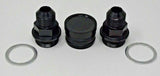 Rear Block Breather Fittings And Plug For B16 B18 Catch Can M28 To 10AN B-Series JackSpania Racing