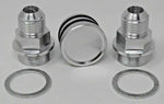 Rear Block Breather Fittings And Plug For B16 B18 Catch Can M28 To 10AN B-Series JackSpania Racing