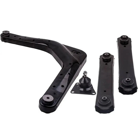 Rear Upper and Lower Control Arm compatible for Jeep Grand Cherokee WJ 99-04 With Ball Joint MAXPEEDINGRODS