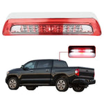 Red Lens LED Third Brake Ligh Tail Lamp For 07-18 Toyota Tundra Chrome Housing ECCPP