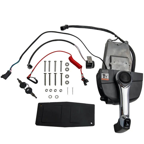 Remote Throttle Control Console Top Mount Kit compatible for Johnson Evinrude 5006186 MAXPEEDINGRODS