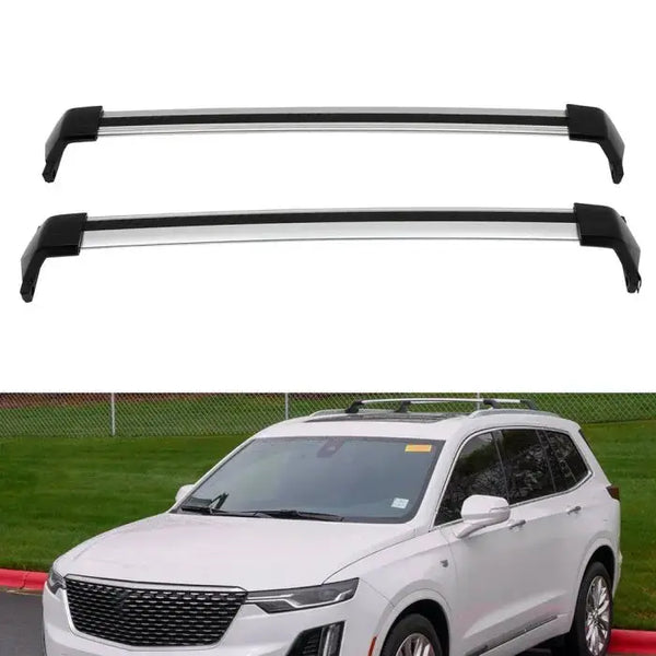 Roof Rack Cross Bar For CADILLAC XT6 2020 2021 Luggage Baggage Carrier Dynamic Performance Tuning
