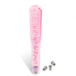 Universal M8 M10 M12 300MM Diamond Bubble Shift Knob Pink