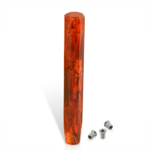 Universal M8 M10 M12 300MM Crystal Fusion Shift Knob Amber