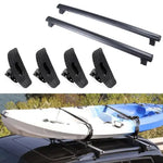 Roof Rack Cross Bar W/Saddles Kayak Rack For Jeep - 6Pcs ECCPP