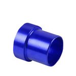 Blue Anodized 6-An An6 3/8" Tube Sleeve Fitting  Aluminum/Steel Tubing Line DNA MOTORING