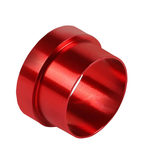 Red Anodized 16-An An16 1" Tube Sleeve Fitting  Aluminum/Steel Tubing Line DNA MOTORING