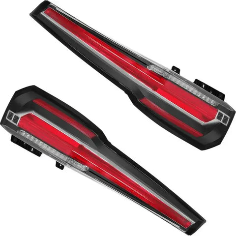 2015-2018 Chevrolet Suburban/Tahoe Tail Lights Rear Brake Lamps Pair ECCPP