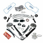 Timing Chain Kit Oil+Water Pump Phasers VVT Valves For 5.4L Ford Lincoln Triton SILICONEHOSE 2023